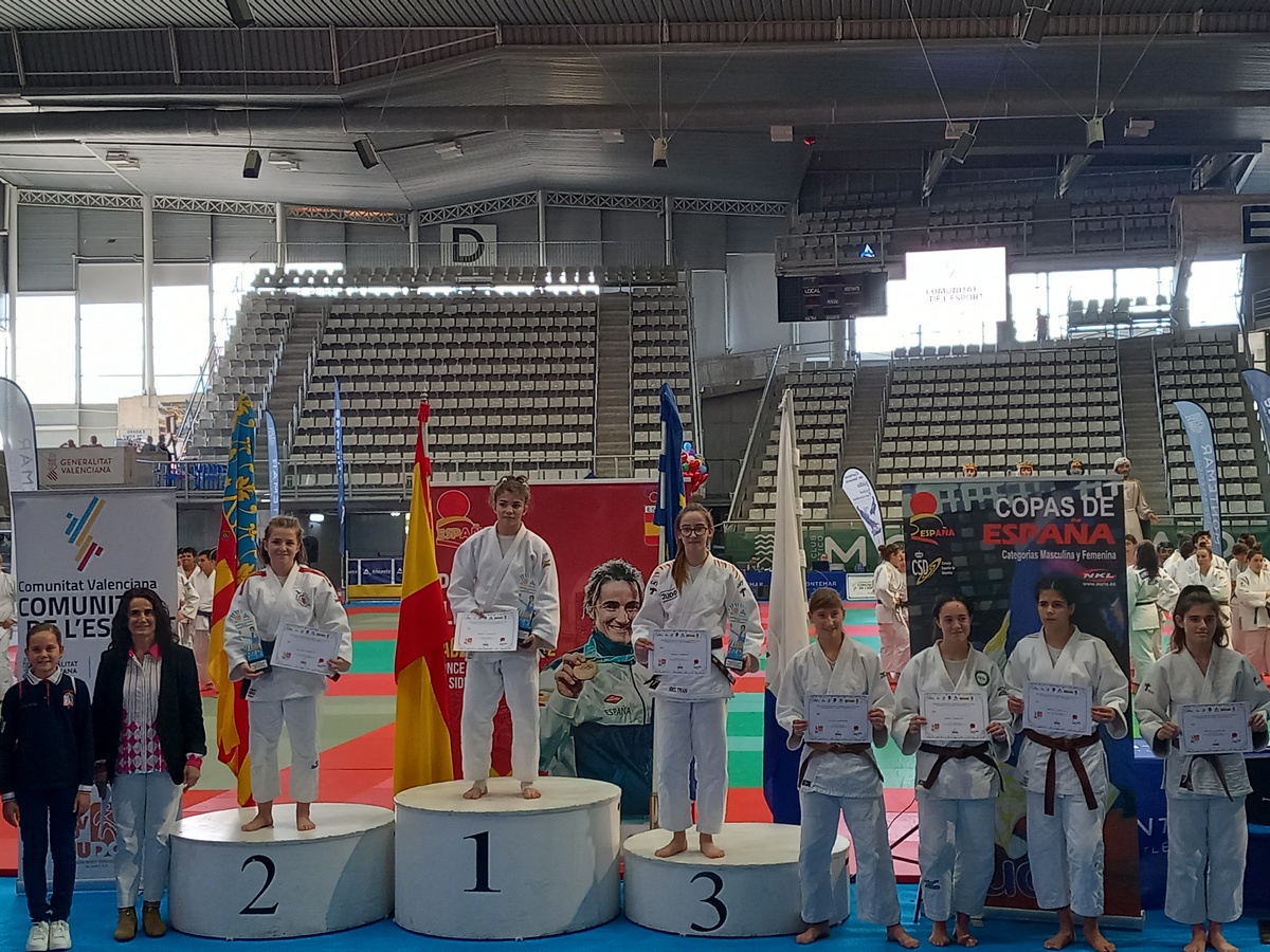 DOS PLATA en la Supercopa de España de Judo Cadete de Alicante 11-03-23. RESULTADOS